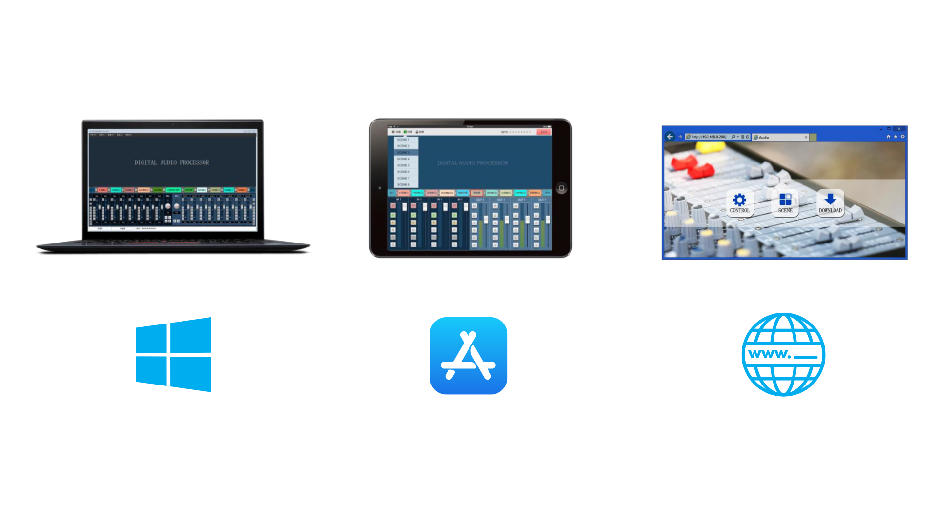 dante interface utilisateur